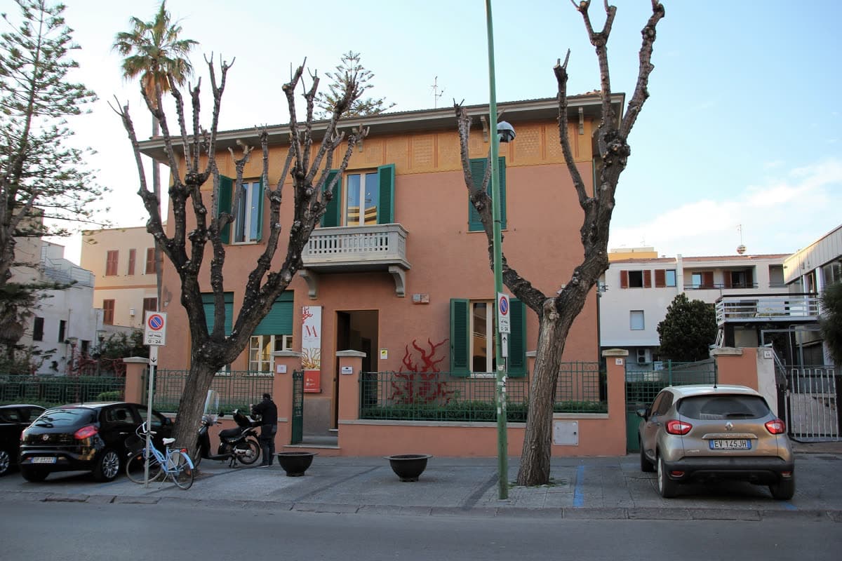 Villa Costantino in Alghero, the 1920s villa that houses the coral museum
